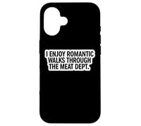 Carnivore Diet I Enjoy Romantic Walks Through The Meat Dept. Case for iPhone 16