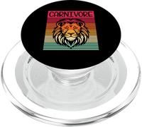 Carnivore Diet Lion Head Vintage Meat Lover Carnivore PopSockets PopGrip for MagSafe