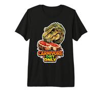 Carnivore Diet Only T-Rex Steak Premium T-Shirt