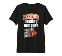 Carnivore: Healing Humanity One Bite at a Time Steak Premium T-Shirt