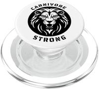 Carnivore Lion Diet Fitness PopSockets PopGrip for MagSafe