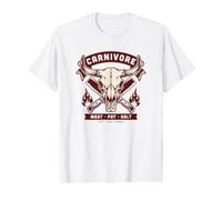 Carnivore Meat Fat Salt No Carbs Value Graphic T-Shirt