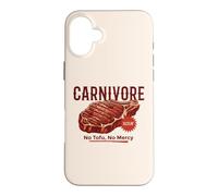 Carnivore Meat Lover Keto BBQ Beef Steak - No Tofu, No Mercy Case for iPhone 16 Plus