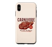 Carnivore Meat Lover Keto BBQ Beef Steak - No Tofu, No Mercy Case for iPhone XS Max