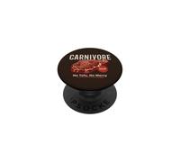 Carnivore No Tofu Steak Beef Meat Lover Grill BBQ Keto Diet PopSockets Adhesive PopGrip