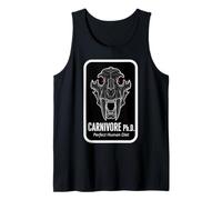 Carnivore PhD Perfect Human Diet Doctor Keto Nutritionist Tank Top