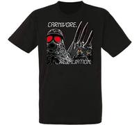 Carnivore Retaliation Black Men T-Shirt Rock Band Tee Shirt