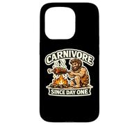 Carnivore Since Day One Meat Eater Caveman Nutrition Diet Case for iPhone 15 Pro
