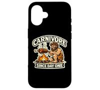 Carnivore Since Day One Meat Eater Caveman Nutrition Diet Case for iPhone 16