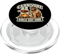 Carnivore Since Day One Meat Eater Caveman Nutrition Diet PopSockets PopGrip for MagSafe