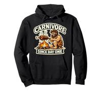 Carnivore Since Day One Meat Eater Caveman Nutrition Diet Pullover Hoodie