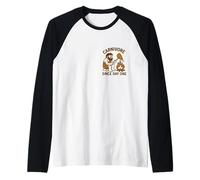 Carnivore Since Day One Meat Eater Nutrition Caveman Diet Raglan Baseball Tee