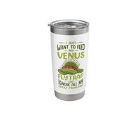 Carnivorous Fly Trap Venus Flytrap Stainless Steel Insulated Tumbler