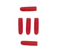 Carnivorous hook Fox Rage Predator Red Treble Hook Sleeves x Medium (x10) Red M