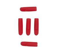 Carnivorous hook Fox Rage Predator Red Treble Hook Sleeves x Medium (x10) Rouge M