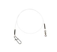 Carnivorous leader Fox Rage Rage Strike Point Ready made Fluorcarbon leader 1.10mm 100lb 40 (x2) Argenté 1,10 mm