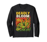 Carnivorous Plant Deadly Bloom Venus Flytrap Sarracenia Long Sleeve T-Shirt