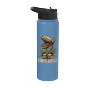 Carnivorous Plant Death Bloom Venus Flytrap Skull Stainless Steel Insulated Water Bottle