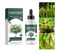 Carnivorous Plant Food Liquid Fertiliser 100ml | Tropical Pitcher Plant Nutrient Supplement | Organic Soil Conditioner for Venus Fly Trap, Sarracenia | Growth Booster with Essential Nutrients (100ml)