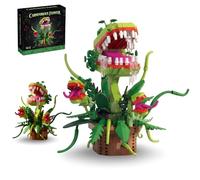 Carnivorous Plant Potted Building Blocks Set, Flower Botanical Model Toys