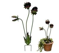 Carnivorous Plant Stake | Gothic Whimsical Carnivorous - ative Garden Stake | for Spring Home Indoor Landscape Backyard Party