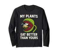 Carnivorous Plant Venus Flytrap Pitcher Sundew Nepenthes Long Sleeve T-Shirt