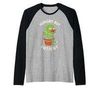 Carnivorous Plant Venus Flytrap Pitcher Sundew Nepenthes Raglan Baseball Tee