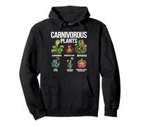Carnivorous Plants Species Saracenia Venus Flytrap Gardening Pullover Hoodie