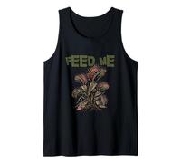 Carnivorous Venus Flytrap Plant Always Hungry Vintage Horror Tank Top