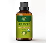 Carno Calm Bergamot Essential Oil 30ml - 100% Pure & Natural Bergamot Oil for Diffuser, Aromatherapy, Home Fragrance, Soap & Candle Making - 1 fl oz