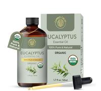 Carno Calm Eucalyptus Essential Oil | 100% Pure & Natural | Ideal for Aromatherapy SkinHome Diffusers Baths & Steam Rooms | 1.7 fl. Oz