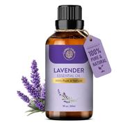 Carno Calm Lavender Essential Oil 30ml | 100% Pure & Natural Lavender Oil for Sleep, Skin, Hair, Aromatherapy, Diffuser, Bath & Massage | 1 fl oz