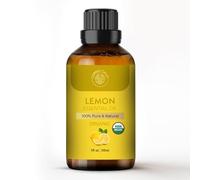 Carno Calm Lemon Essential Oil 30ml - 100% Pure & Natural, Cold-Pressed & Undiluted Citrus Oil for Diffuser, Aromatherapy, Mood Uplift, Skin & Cleaning - 1 fl oz