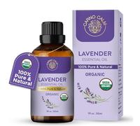 Carno Calm Organic Lavender Essential Oil 30ml | 100% Pure & Natural Lavender Oil for Diffuser, Aromatherapy, Skin, Sleep & More - 1 fl oz