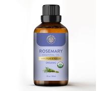 Carno Calm Rosemary Essential Oil 30ml - 100% Pure & Natural, Therapeutic Grade Rosemary Oil for Hair, Aromatherapy, Diffuser, Candles & Skin