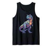 Carnotaurus Dinosaur Paleontology Horned Predator Life Tank Top