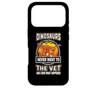 Carnotaurus Dinosaurs Never Went To The Vet Veterinarian Case for iPhone 17 Pro