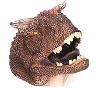 Carnotaurus Hand Puppets, Dinosaur Puppet On Hand Water Paint Clear Texture Not Fade Environmentally Friendly for Dinosaurs Playing