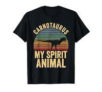 Carnotaurus Is My Spirit Animal Dinosaur Gift T-Shirt