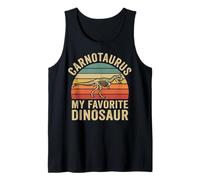 Carnotaurus My Favorite Dinosaur Tank Top