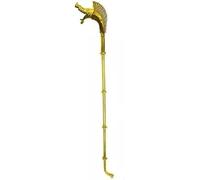 Carnyx of Tintignac Medieval Celtic War Horn - Bronze Style Celtic Trumpet | Ancient Battle Instrument Replica | Historical Decor & Collectible