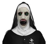 caroanna Halloween Scary Latex Witch Mask (nun mask A)