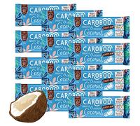 Caroboo - Creamy Coconut Choco Bar | Vegan Carob Choco - Chocolate Alternative | 12 x 35g Choco Bar
