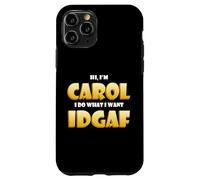 Carol Costume IDGAF Meme Funny Halloween Costume For Carols Case for iPhone 11 Pro