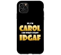 Carol Costume IDGAF Meme Funny Halloween Costume For Carols Case for iPhone 11 Pro Max
