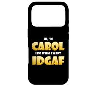 Carol Costume IDGAF Meme Funny Halloween Costume For Carols Case for iPhone 17 Pro