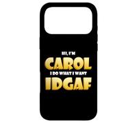 Carol Costume IDGAF Meme Funny Halloween Costume For Carols Case for iPhone 17 Pro Max