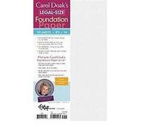 (CAROL DOAK'S LEGAL-SIZE FOUNDATION PAPER) BY Paperback (Author) Paperback Published on (04 , 2011)