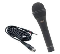 CAROL GS-57 Cardioid Dynamic Microphone Vocal for Presentation & Home Studio, Stage, Shock Absorber Effects Compatible With Amplifier, Speech, and Indoor Activities w/ 14.8ft XLR to 1/4"(6.35mm) Cable