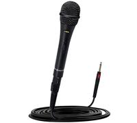 CAROL GS-57 XLR Wired Vocal Performance Microphone - Dynamic Cardioid Mic for Stage, Singing & Karaoke with Internal Shock Mount. Includes Mic, 6.35mm to XLR Lead & On/Off Switch